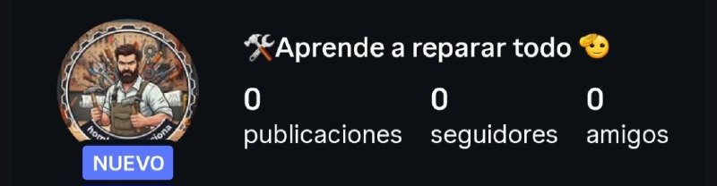 Hombre Soluciona antes — 0 seguidores