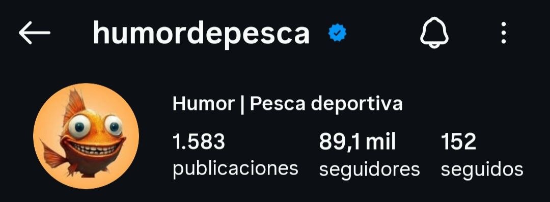 Humor de Pesca después — 89.100 seguidores