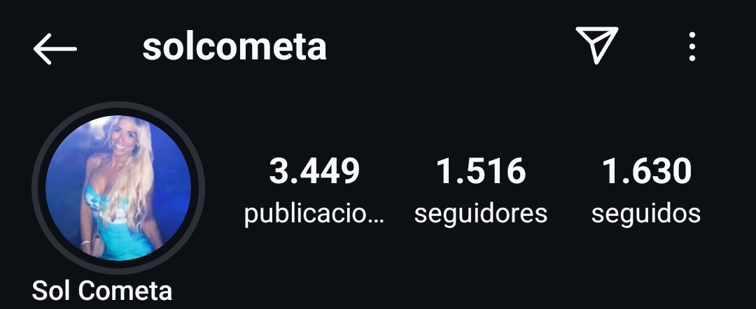 Sol Machado antes — 1.516 seguidores